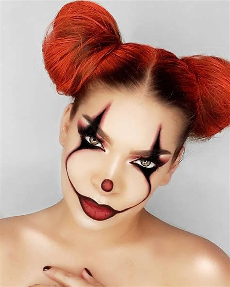 Last year's IT clown! _ _ _ Inspired by @jamescharles #clown #it #itclown #itclownmakeup #clow ...