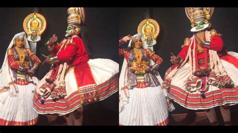 Kathakali Kerala/ Traditional Indian Kerala Folk Dance - YouTube