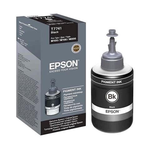 (T774) EPSON INK 774 /INKS Pigment (M200),(M105),(M100),(L655),(L605),(L1455) T7741 Printer inks ...