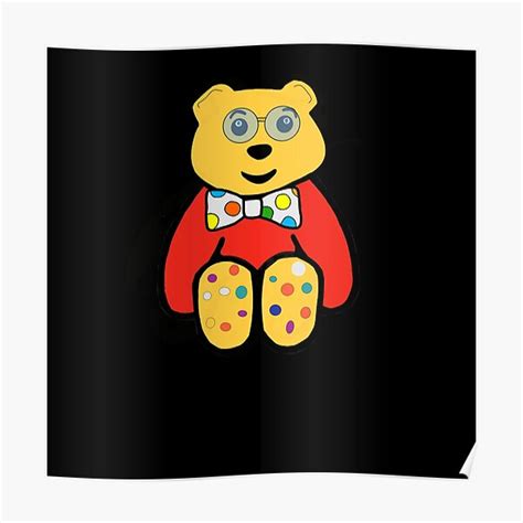 "Pudsey Bear 2022 - Pudsey Bear stickers" Poster for Sale by Isfaouneyk | Redbubble