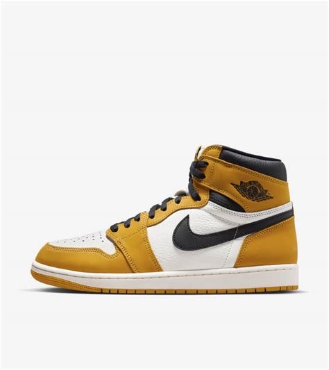 Air Jordan 1 High OG 'Yellow Ochre' (DZ5485-701) release date. Nike SNKRS