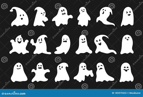 Halloween Ghost Silhouette Svg