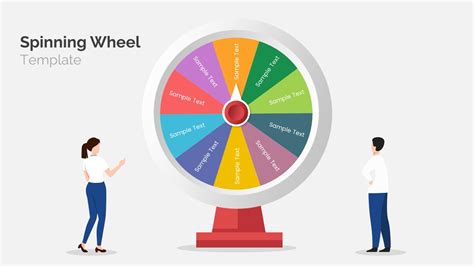 Animated spinning wheel PowerPoint Template - SlideBazaar