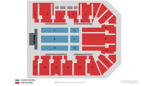 Deep Purple Seating Plan - Resorts World Arena