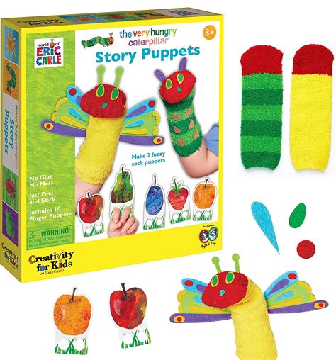 Very Hungry Caterpillar Story Puppets - Toys & Co. - Creativity For Kids