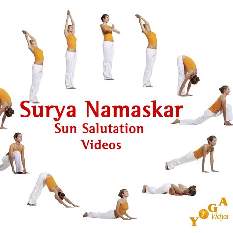 Surya Namaskar Sun Salutation - Variations for Beginners and Advanced ...