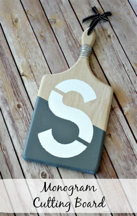 Monogram Cutting Board - Oh My Creative