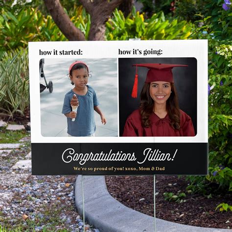 Graduation Yard Sign for 2023 Graduate Personalized Sign for - Etsy