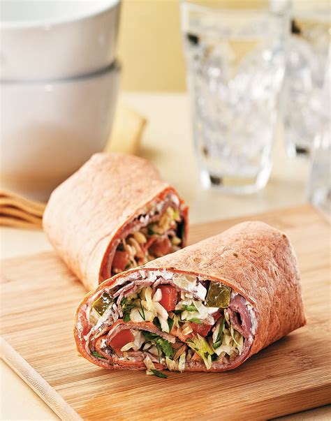 Roast Beef Wraps Recipe