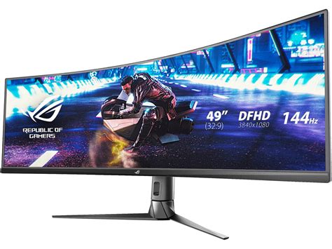 ASUS ROG Strix XG49VQ 49" Super Ultra-Wide HDR Curved Gaming Monitor - 32:9 (384 192876169353 | eBay