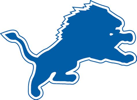 Detroit Lions Primary Logo - National Football League (NFL) - Chris Creamer's Sports Logos Page ...