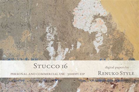 Stucco 16 Photoshop Textures | Custom-Designed Textures ~ Creative Market