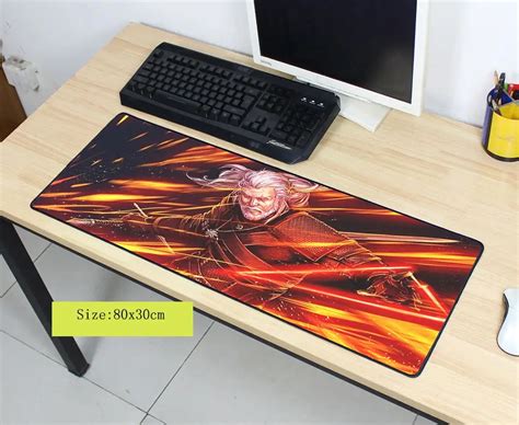 Mairuige 900x400mm Pad To Mouse Notbook Computer Best The Witcher Large ...