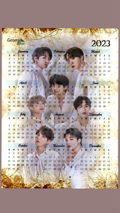 BTS 2023 calendar ideas... in 2022 | Bedroom wall colors, Wall colors, Photo wall