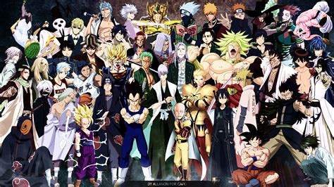 Epic Anime Crossover HD Wallpaper