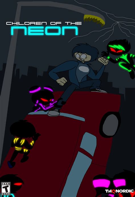 Children of the Neon Video Game by TRC-Tooniversity on DeviantArt