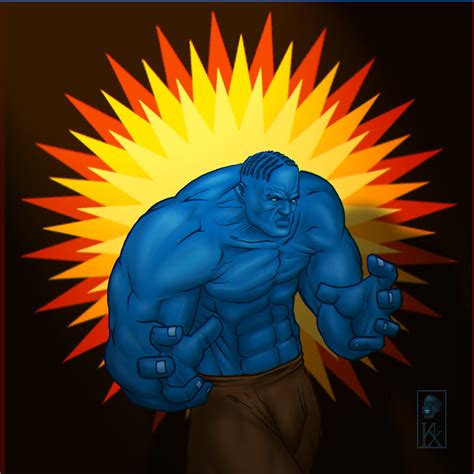 Blue Hulk Colour by IvanIX on DeviantArt