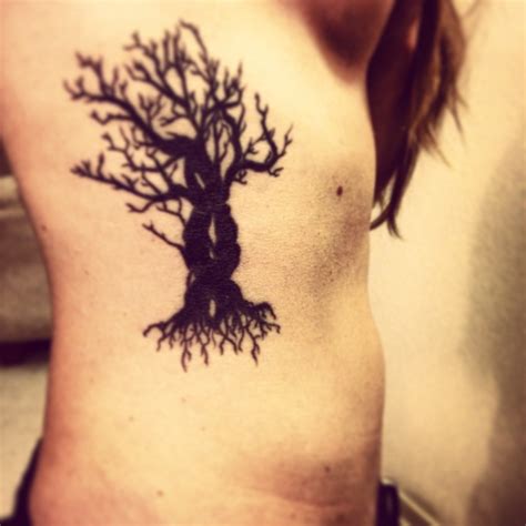 Tree Silhouette Tattoo | Tattoos | Pinterest