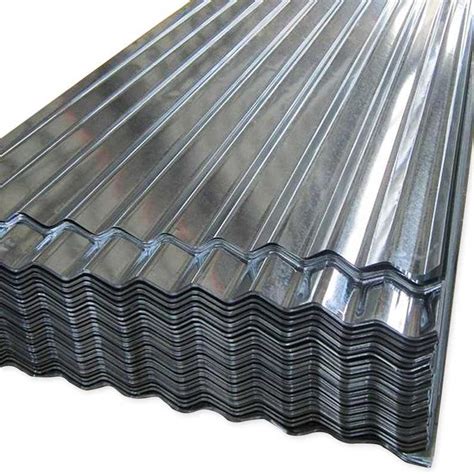 10' Zinc Ombak (Galvanised Corrugated Roofing Sheet)