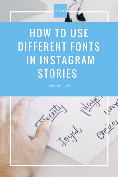 How to Use Different Instagram Stories Fonts Like a Pro