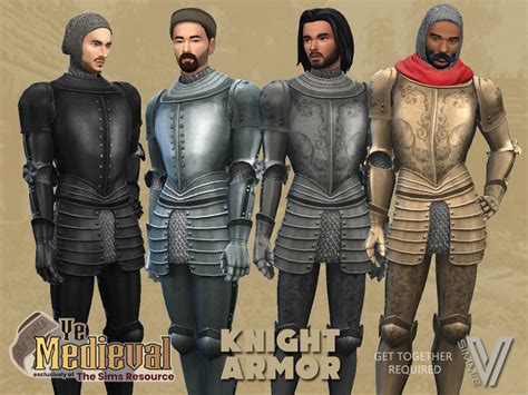 The Sims Resource - Ye Medieval Knight Armor