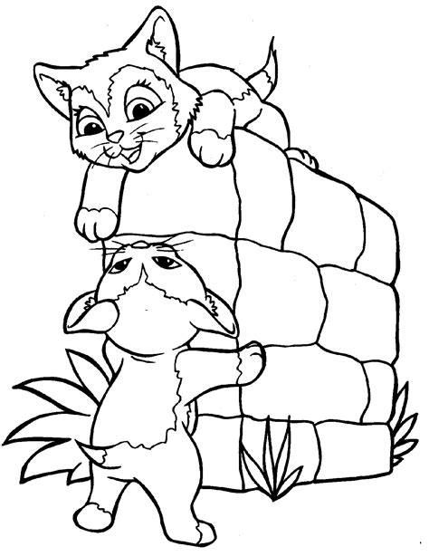 Free Printable Cat Coloring Pages For Kids