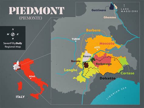 The Piedmont Plateau Map