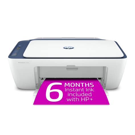 HP DeskJet 2742e All-in-One Wireless Color Inkjet Printer (Blue Steel) with 6 Months Instant Ink ...