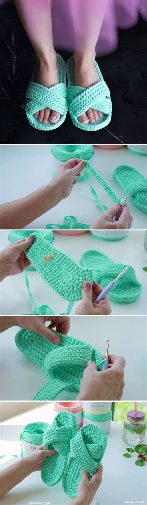 Flip-Flops – Crochet Tutorial – Design Peak