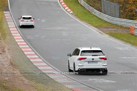 2025 VW Golf R Ditches Disguise, Shows All On The Nurburgring | Carscoops