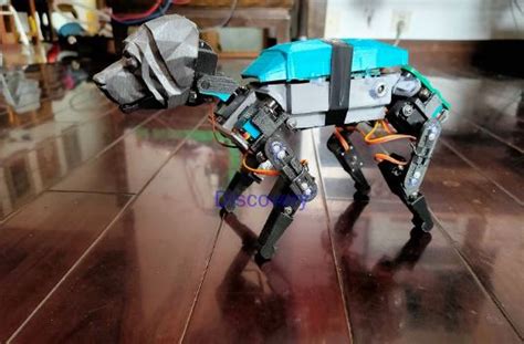 Open Source 15DOF Robot Dog with Arduino - Robotic Gizmos