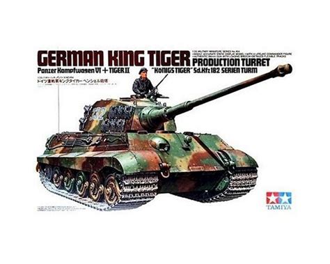 Tamiya 1/35 King Tiger Tank Model Kit [TAM35164] - HobbyTown