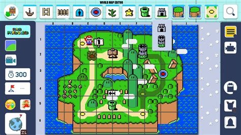 Super Mario World Map Sprites