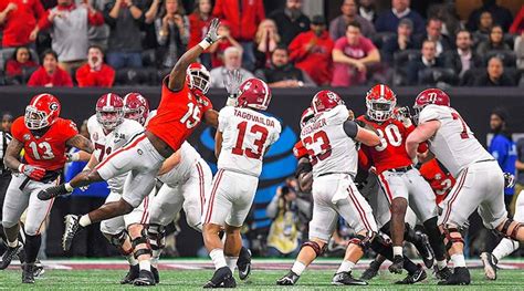 5 Best Alabama vs. Georgia College Football Games of All Time - Athlon Sports