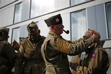 D-Day Anniversary: Photographer Parachutes To Honor To WWII Vets : The Picture Show : NPR