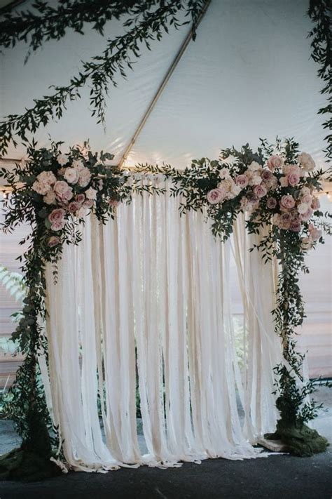 How to make wedding backdrops [+50 wedding backdrop ideas] | Diy ...