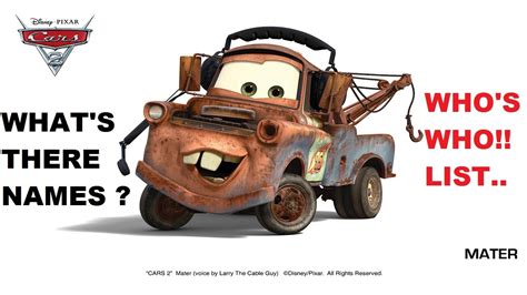 DISNEY CARS names of characters in the movie film big list YouTube - Car Model Pictures