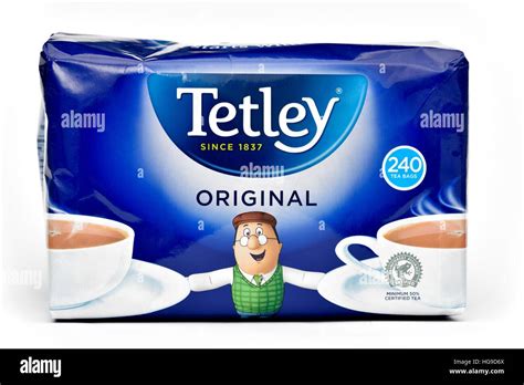 Tetley original tea bags Cut Out Stock Images & Pictures - Alamy