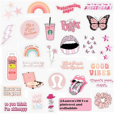 Aesthetic Printables Stickers