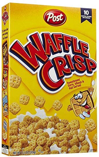 Dear Post Consumer Brands Regarding Waffle Crisp Cereal - 911 WeKnow