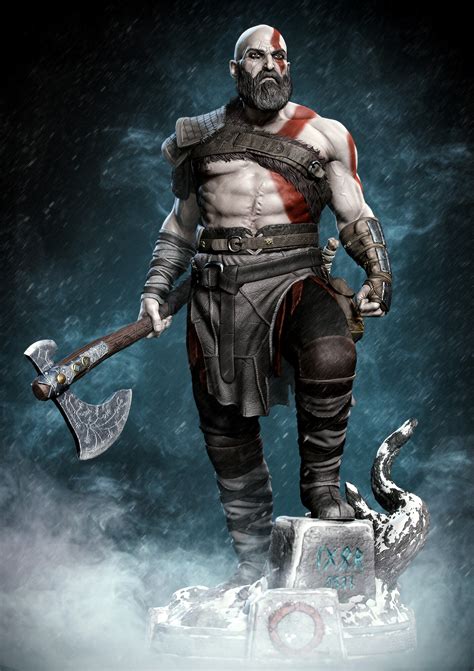 Kratos God Of War Pose