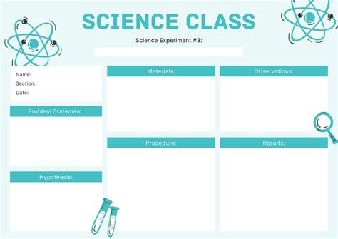 Edit and print free science graphic organizer templates | Canva