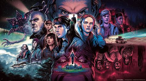 Stranger Things Season 4 Characters Fan Art HD Stranger Things Season 4 Wallpapers | HD ...