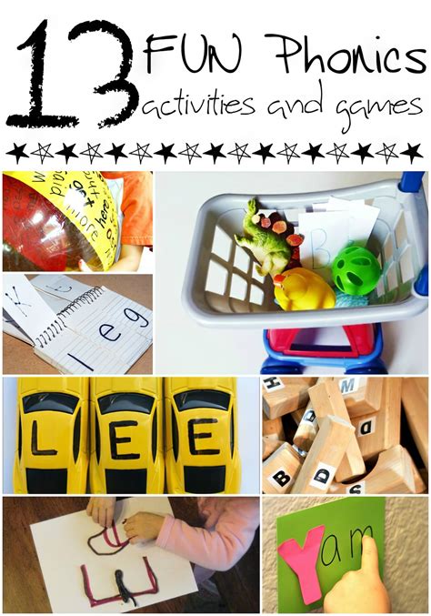 13 Creative Phonics Games and Activities