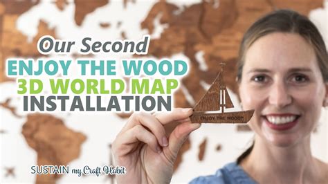 Enjoy the Wood World Map Installation Instructions and Tips! - YouTube