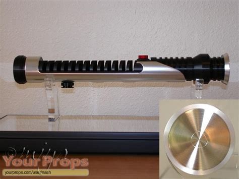 Star Wars custom lightsabers Qui Gon Jinn TPM Lightsaber replica prop weapon