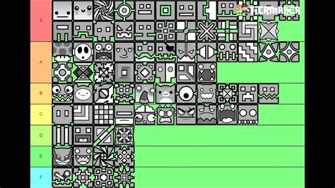 Geometry Dash Block Tier List