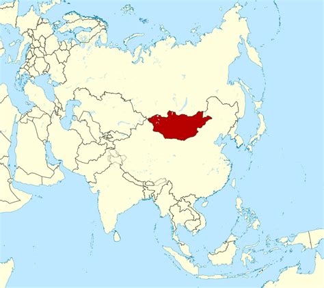 Large Political Map Of Mongolia In Chinese Mongolia Asia Mapsland | Porn Sex Picture