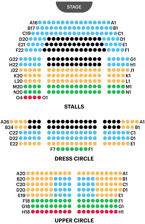 St. Martin's Theatre Seating Plan | London Theatre Guide