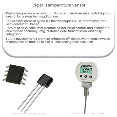 Digital Temperature Sensor | How it works, Application & Advantages